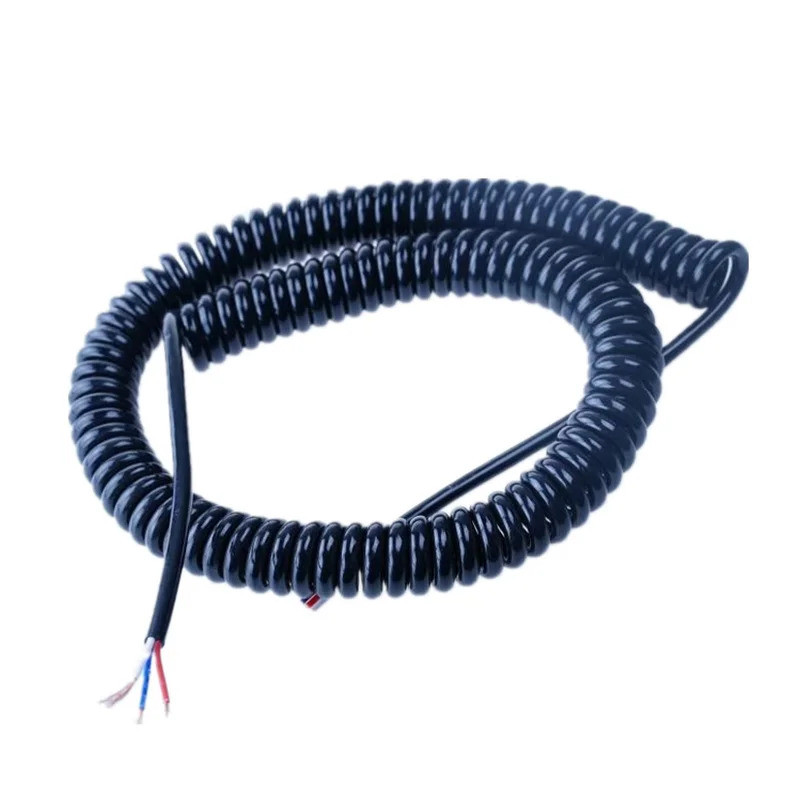 <0> ความต้านทานแรงดึงหลายข้อกำหนด 2 3 4 5 6 7 9 สายทองแดงสปริงเกลียว 2.5ม. 5ม. 7.5ม.