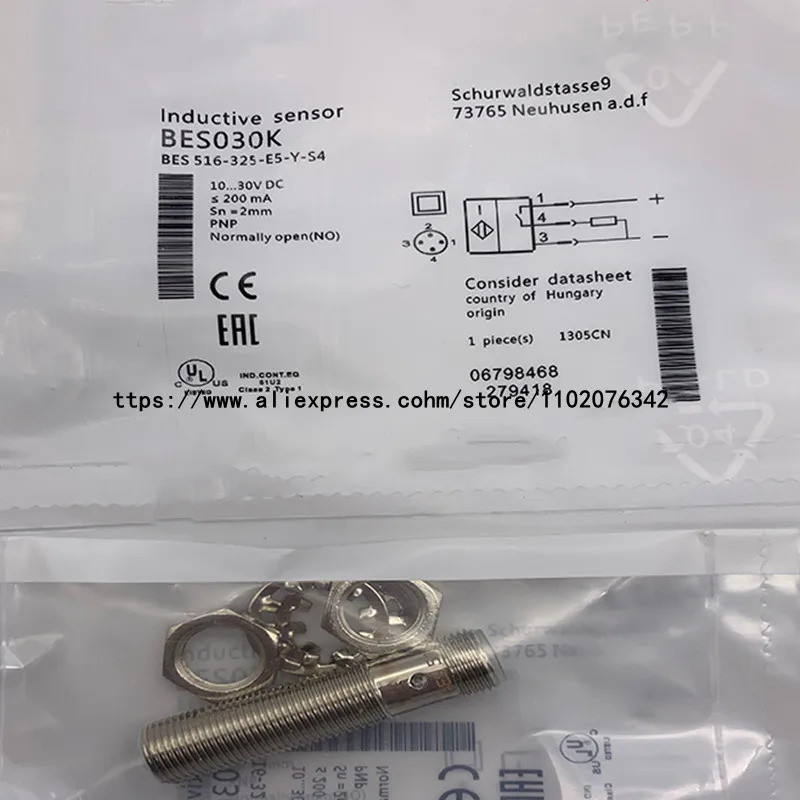 <0>3PCS สวิตช์ใกล้เคียงใหม่ BES030K BES 516-325-E5-Y-S4