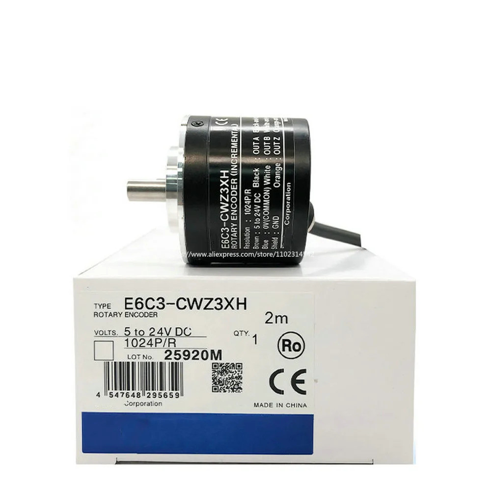 <0>E6C3-CWZ5GH / CWZ3XH เอ็นโค้ดเดอร์ 100 200 360 500 600 1000 1024 2500 PPR
