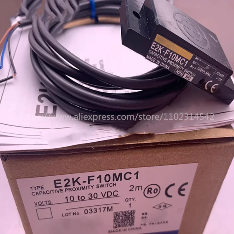 <0>E2K-F10MC1 F10MC2 E2K-F10MC1-A/F10MC2-A/F10MC1-24 เซ็นเซอร์สวิตช์ความใกล้เคียงแบบคาปาซิทีฟใหม่