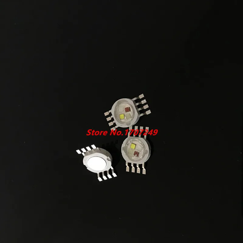 <0>10 ชิ้น RGBW (RGB+W) 12W RGBW LED ลูกปัดโคมไฟ LED 8 พิน ไดโอด Emier สำหรับไฟเวที ชิป LED สีเต็มกำ