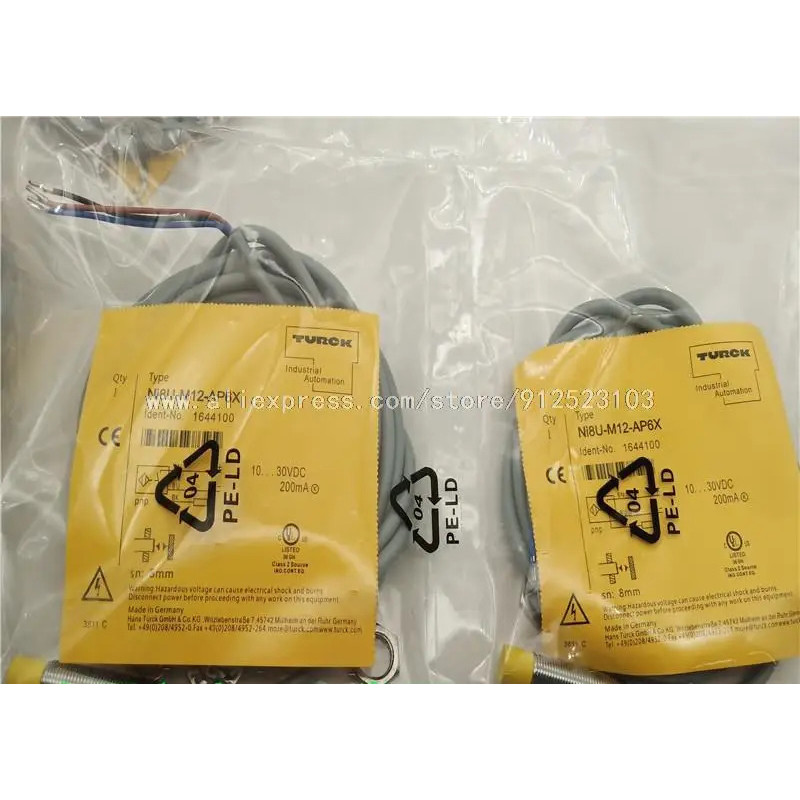 <0>NI8U-M12-AP6X-H1141 NI8U-M12-AN6X-H1141 เซ็นเซอร์จับความใกล้เคียง Turck ใหม่