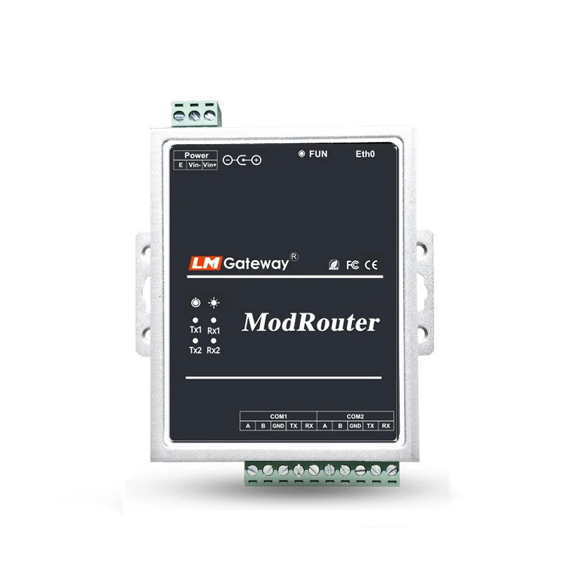 LM ModRouter-201 Modbus การกำหนดเส้นทาง Modbus RTU เพื่อ Modbus TCP โปรโตคอลส่งโปร่งใสการกำหนดค่าหน้