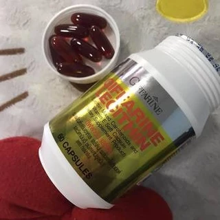 กิฟฟารีน เลซิติน Lecithin แคปซูลนิ่ม แคโรทีนอยด์ วิตามินอี ดูแลสุขภาพ 60 แคปซูล