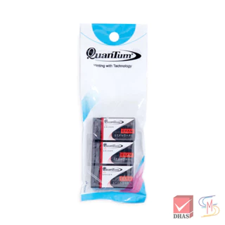 Quantum ควอนตั้ม ยางลบ QE600-50 แบล็ค จำนวน 3 ก้อน/แพ็ค