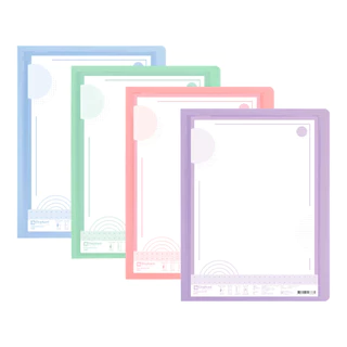 Elephant ตราช้าง แฟ้ม แฟ้มใส่เอกสาร PF01 A4 สีพาสเทล จำนวน 1 แฟ้ม