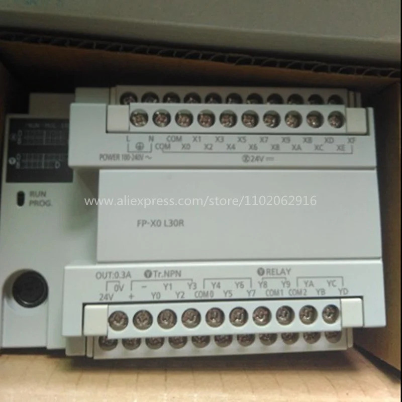 AFPX0L30R-F FP-X0L30R FPX0-L30R คอนโทรลเลอร์โปรแกรมได้ 100% ใหม่และเป็นของแท้ PLC