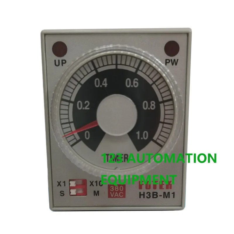 ของแท้ใหม่ FOTEK H3B-M1 M3 M6-220V H3B-M1 M3 M6-380V สวิตช์จับเวลาไฟฟ้า รีเลย์เวลา