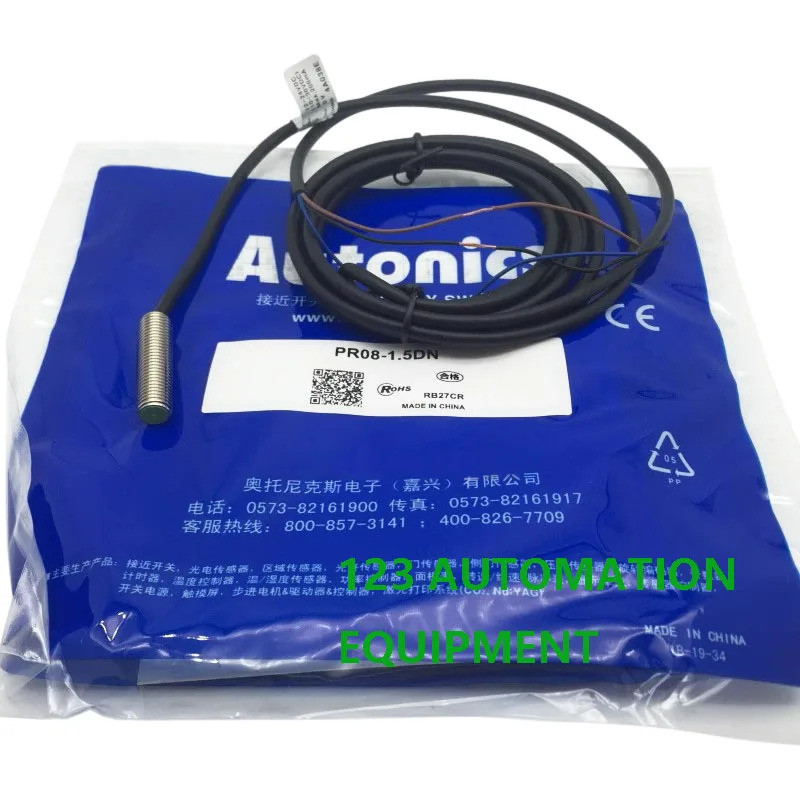 ของแท้ใหม่ Autonics 1.5DN2 1.5DP 1.5DP2 2DN PR08-1.5DN 2DP2กันน้ำทรงกระบอก Proximity Switch Sensor