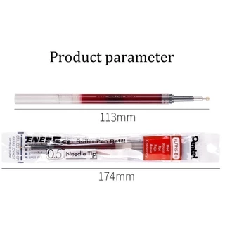ไส้ปากกาเพ็นเทล Pentel Energel รุ่น LRN ขนาด 0.4 0.5 0.7 1.0 MM ยกกล่อง 12 ชิ้น