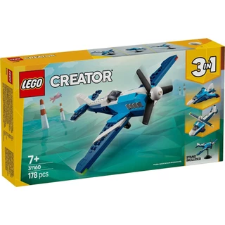 LEGO Creator 31160 Aircraft: Race Plane (178pcs.), Building Blocks, Kids Toy
