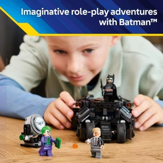 LEGO Super Heroes DC 76303 Batman Tumbler vs. Two-Face & The Joker (429pcs.), Building Blocks, Kids Toy
