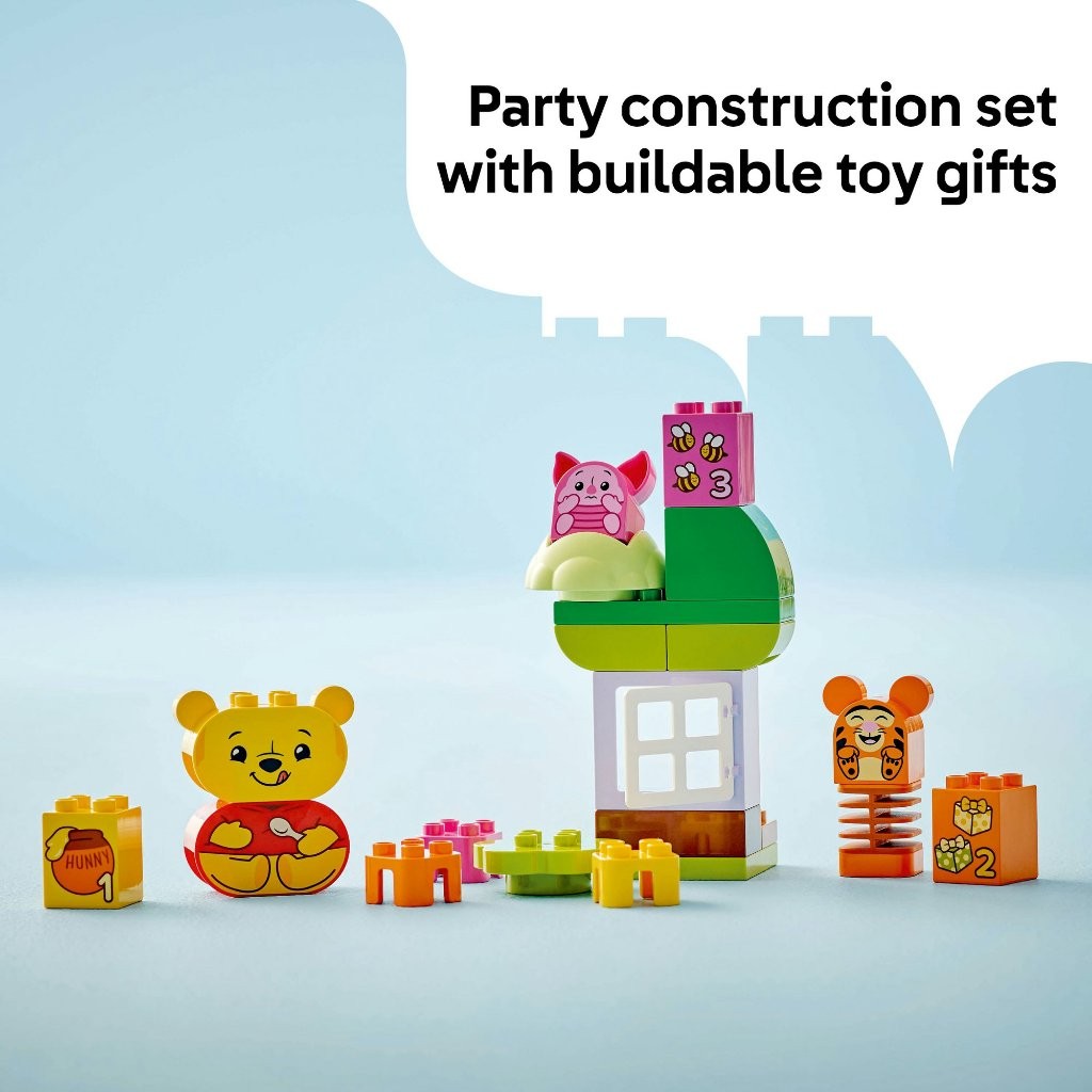 LEGO DUPLO Disney ‏10457 حفلة عيد ميلاد ويني الدبدوب (22 قطعة) — صورة 5