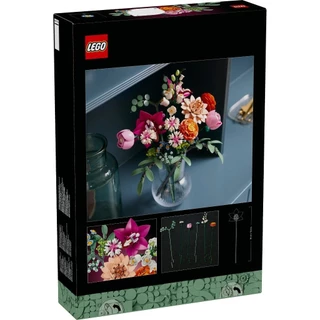 LEGO Botanicals 10342 Pretty Pink Flower Bouquet (749pcs.), Building Blocks, Kids Toy