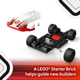 LEGO City 60464 F1 Williams Racing & Haas F1 Race Cars (92 Pieces), Building Blocks, Kids Toy