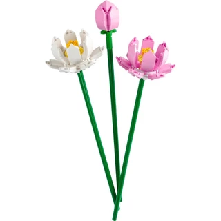 LEGO Iconic 40647 Lotus Flowers Building Toy Set for Ages 8+ (220pcs.), Building Blocks, Kids Toy