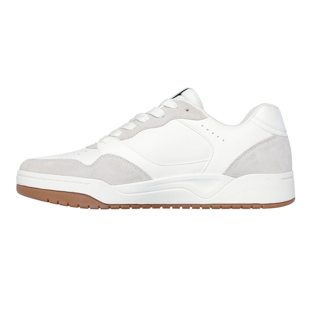 Skechers สเก็ตเชอร์ส รองเท้าผู้ชาย Men Online Exclusive Koopa Street Shoes - 183241-WHT - Air-Cooled Memory Foam