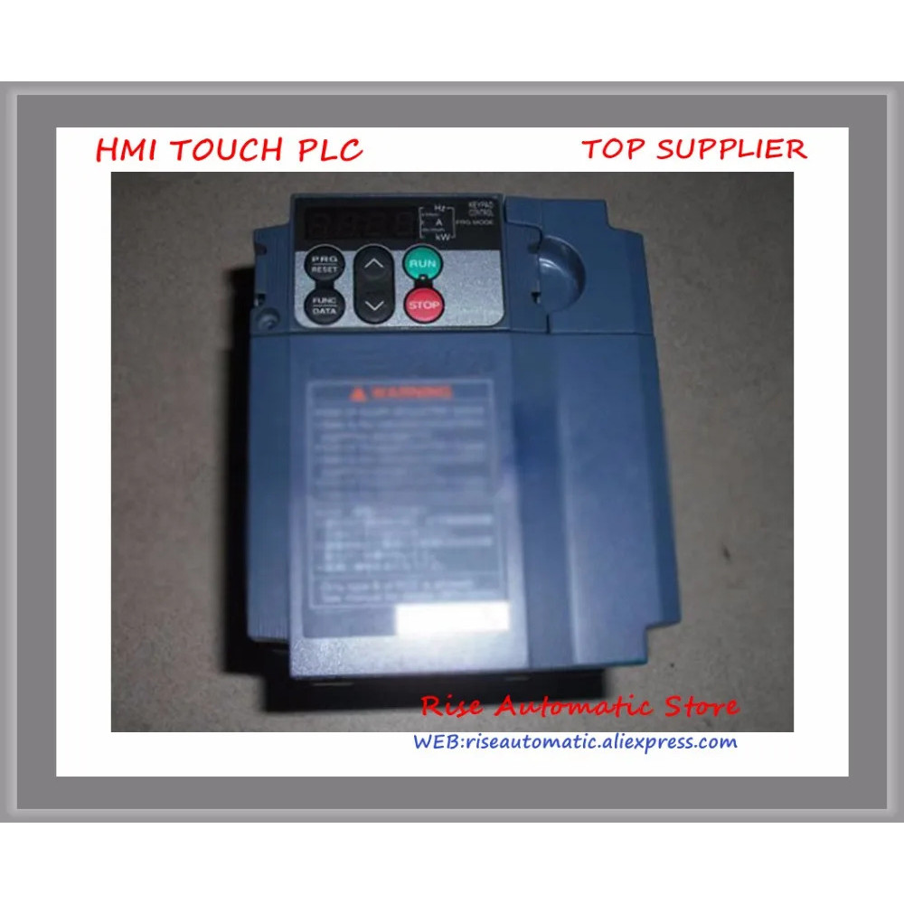 ตัวแปลงไฟฟ้า FRN0.75E1S-4J 380V 0.75KW 90% ใหม่ 100% ทดสอบคุณภาพดี