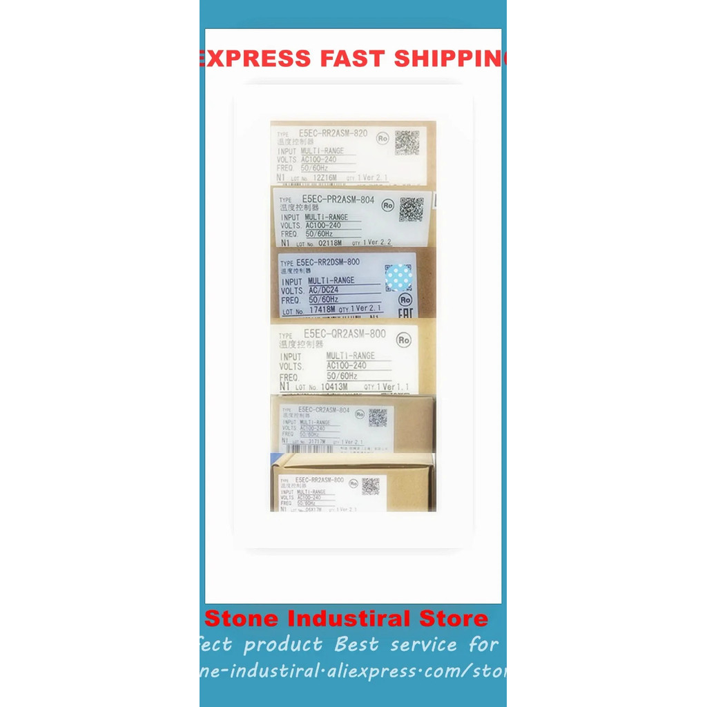 ตัวควบคุมอุณหภูมิ E5EC-RR2ASM-820 ใหม่ ต้นฉบับ E5EC-QR2ASM-820 E5EC-RR2ASM-820 E5EC-QR2ASM-800 E5EC-