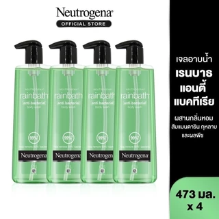 [แพ็ค 4] นูโทรจีนา เรนบาธ ชาวเวอร์ แอนด์ บาธ เจล 473 มล. x 4 Neutrogena Rainbath Shower and Bath Gel 473ml. x4