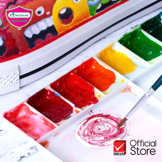 Master Art สีอะคริลิค 60 มล. 6 เฉดสี จำนวน 1 ขวด