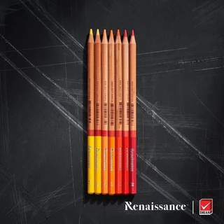 Renaissance สีไม้ ดินสอสีไม้ เกรดอาร์ตติส รุ่น 24 สี กล่องเหล็ก จำนวน 1 กล่อง