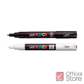 Uni ปากกา ปากกามาร์คเกอร์ Posca PC-1M จำนวน 1 ด้าม