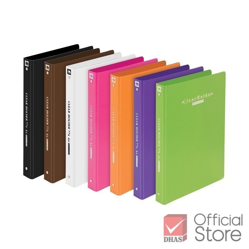 [Clearance Sale] Elephant แฟ้ม แฟ้มโชว์เอกสาร คลิป 3 ห่วงกลม No.774 A4 จำนวน 1 แฟ้ม