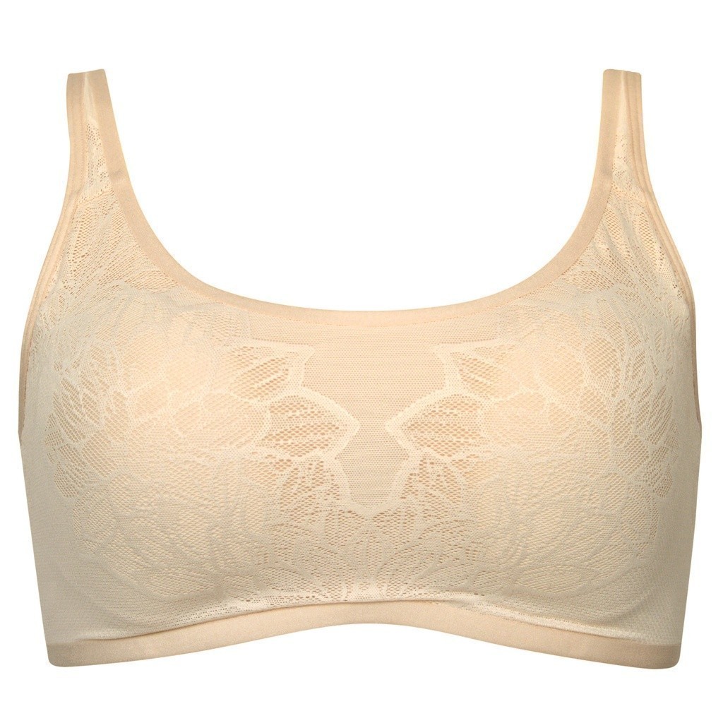 Triumph เสื้อชั้นในไม่มีโครงเต็มทรง รุ่น Fit Smart P 02 รหัส 10210400 สีเนื้อ 00NZ