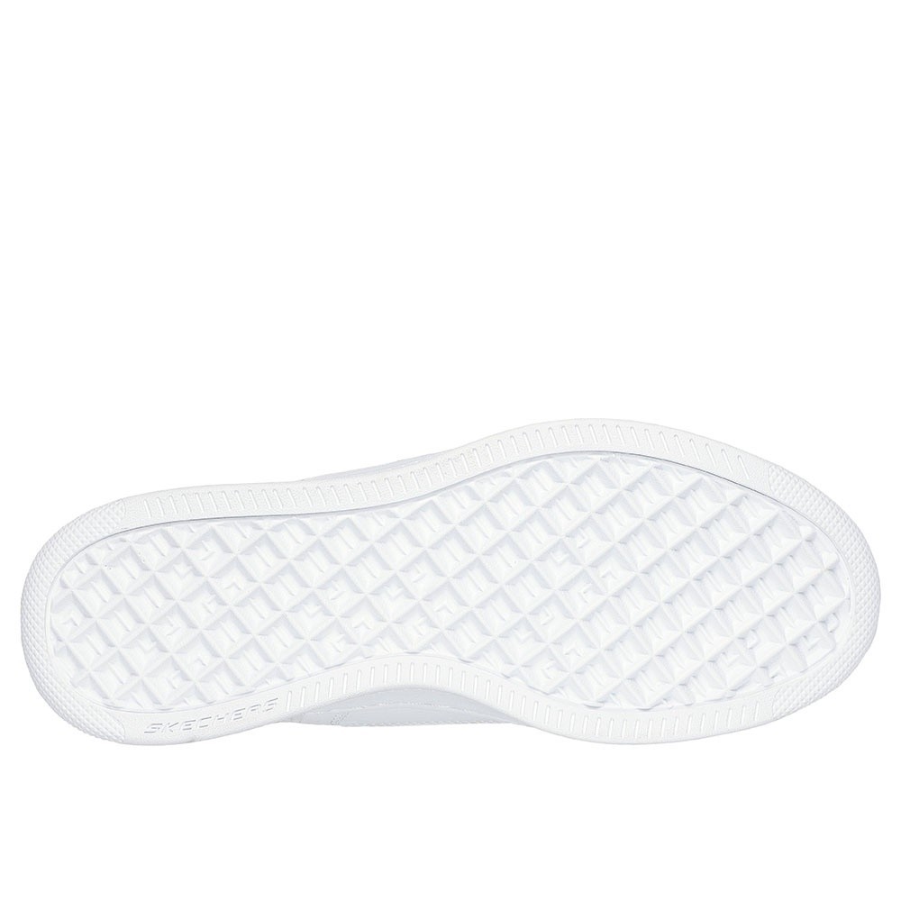 Skechers สเก็ตเชอร์ส รองเท้าผู้ชาย Men Slip-ins Court Classics Sport Court 92 Distown Shoes - 232445-WHT