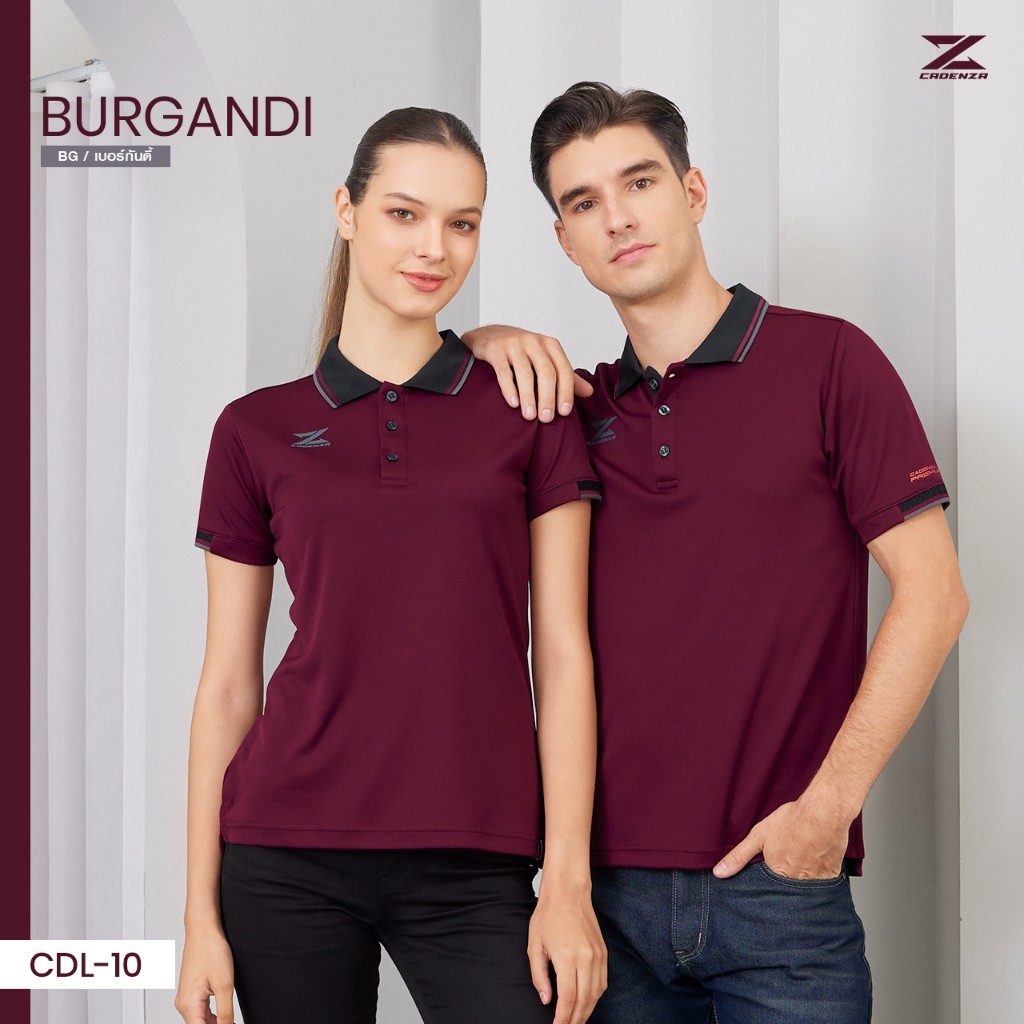 [[ส่งฟรี!! มีเงินคืน]] CADENZA เสื้อโปโล รหัส CDL-10MEN ชุดที่ 2 แท้100% - รูปที่ 2