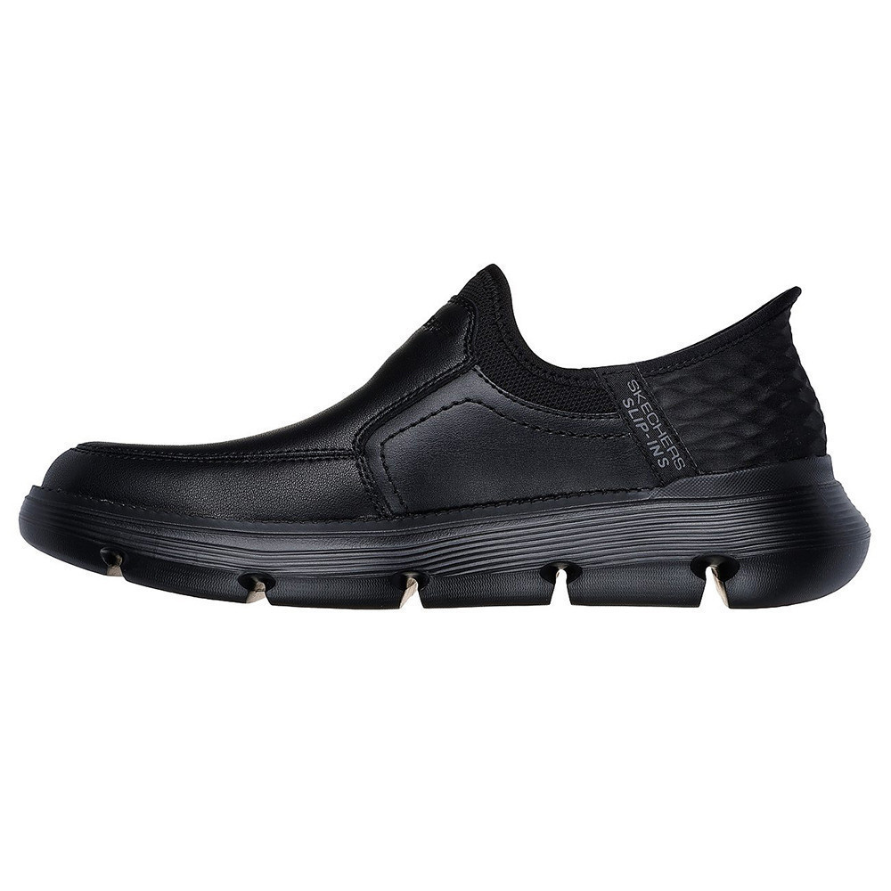Skechers สเก็ตเชอร์ส รองเท้าผู้ชาย Men Slip-ins SKECHERS USA Garza Dorado Shoes - 205067-BBK Air-Cooled Memory Foam