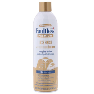 FAULTLESS ฟอลเลสสเปรย์อัดกลีบรีดผ้าเรียบสูตรพรีเมี่ยม 585มล. [0017500209420]