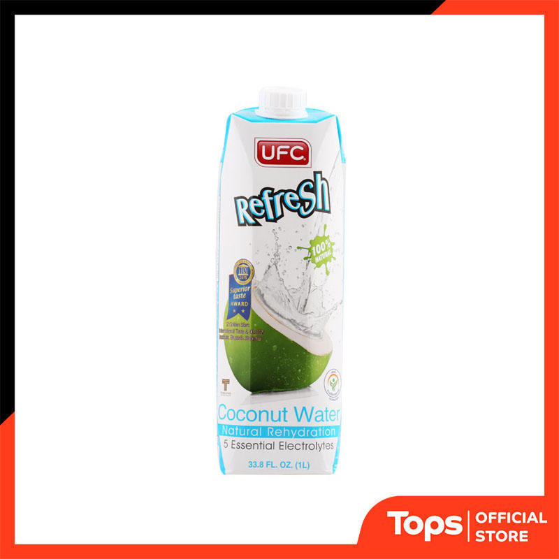 UFC ยูเอฟซีรีเฟรชน้ำมะพร้าว100เปอร์เซ็น 1ลิตร [0848014000018]