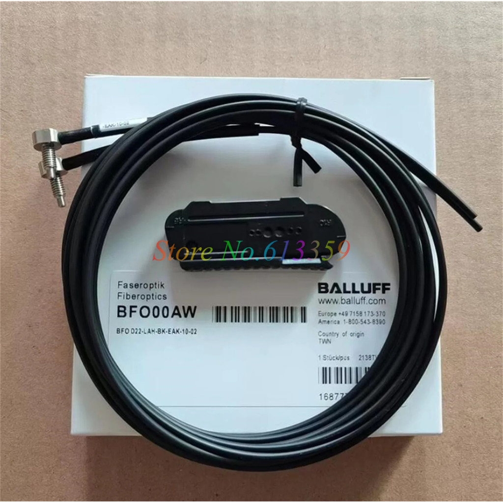 ✼BFO00AW BFO D22-LAH-BK-EAK-10-02 BALLUFF ใหม่เดิมใยแก้วนำแสงเซ็นเซอร์