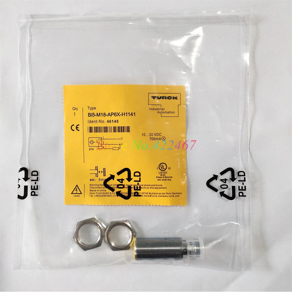 BI5-M18-AN6X-H1141 BI5-M18-AP6X-H1141 เซ็นเซอร์สวิตช์ความใกล้เคียงใหม่จาก Turck