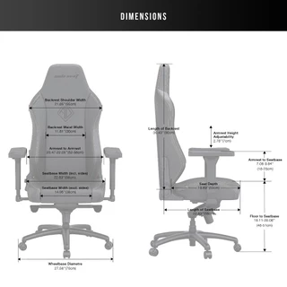 Anda Seat Phantom 3 XL เก้าอี้เกมมิ่งไซส์ใหญ่ นั่งสบาย รองรับสรีระ ประกัน 6 ปี [AD18XL]