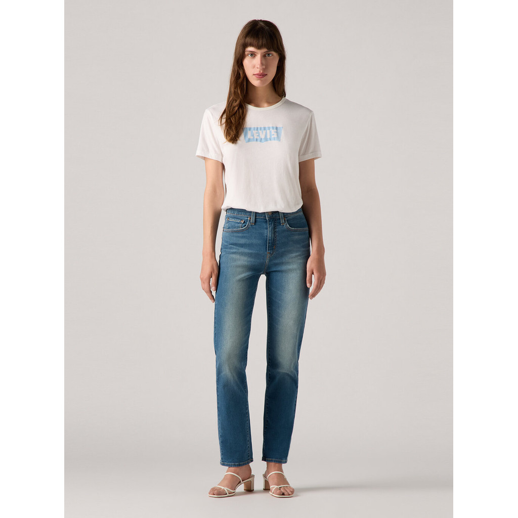กางเกงยีนส์ผู้หญิง Levi's® Women's 724 High-Rise Straight Jeans