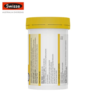 Swisse Ultiboost Vitamin C Chewable อัลติบูสวิตามินซี 110 เม็ด แบบเคี้ยว (EXP:05 2027)