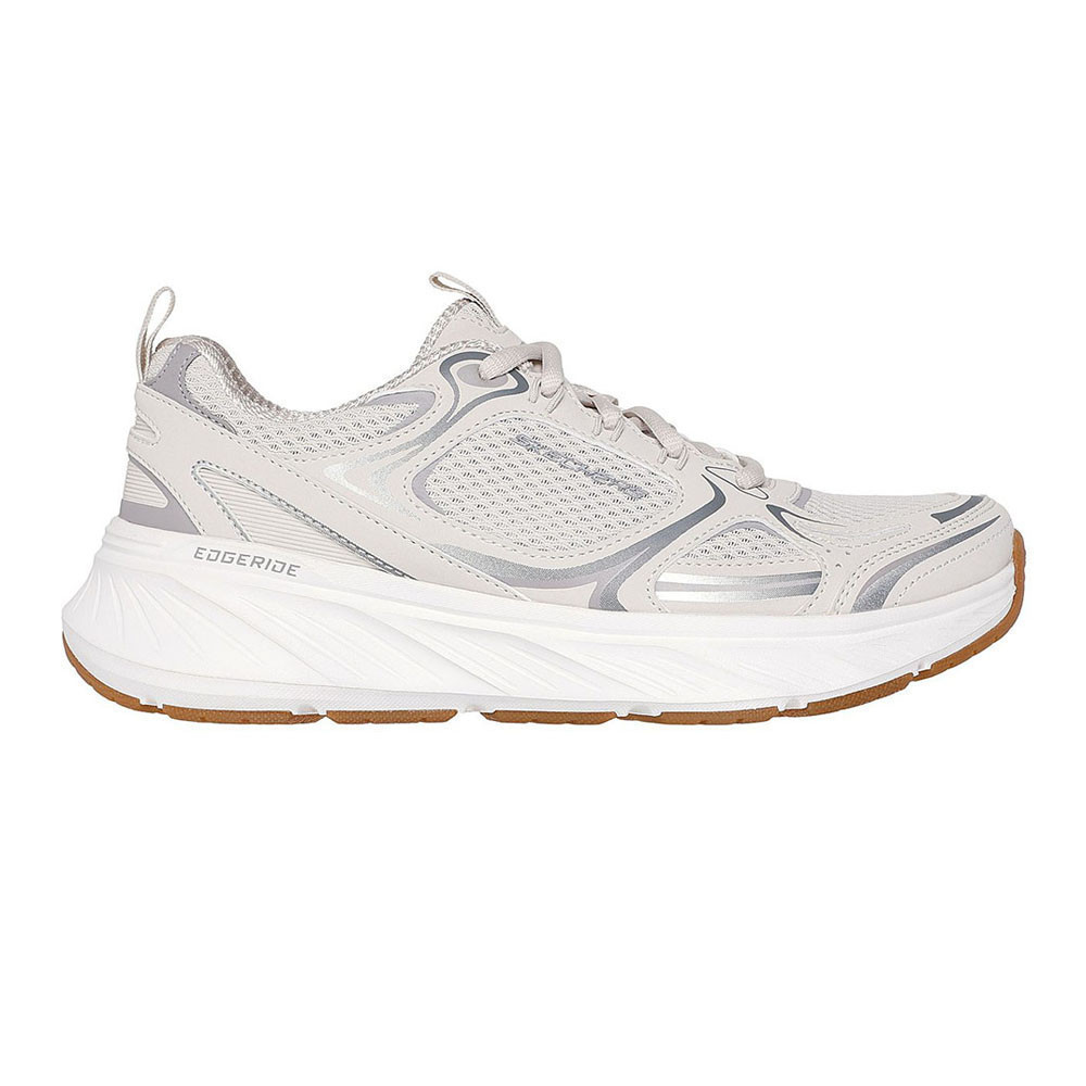 Skechers สเก็ตเชอร์ส รองเท้าผู้หญิง Women Edgeride Silver Eclipse Shoes - 150475-NAT Air-Cooled Memory Foam