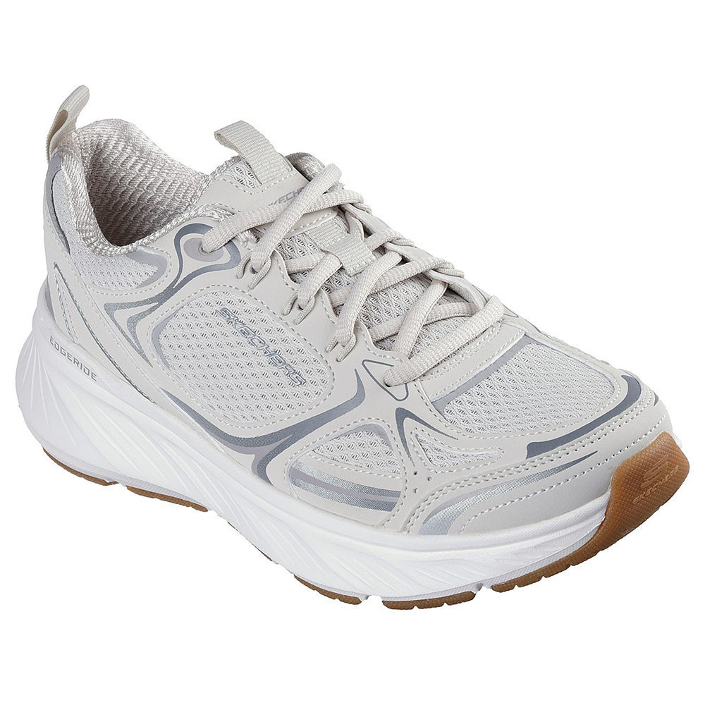 Skechers สเก็ตเชอร์ส รองเท้าผู้หญิง Women Edgeride Silver Eclipse Shoes - 150475-NAT Air-Cooled Memory Foam