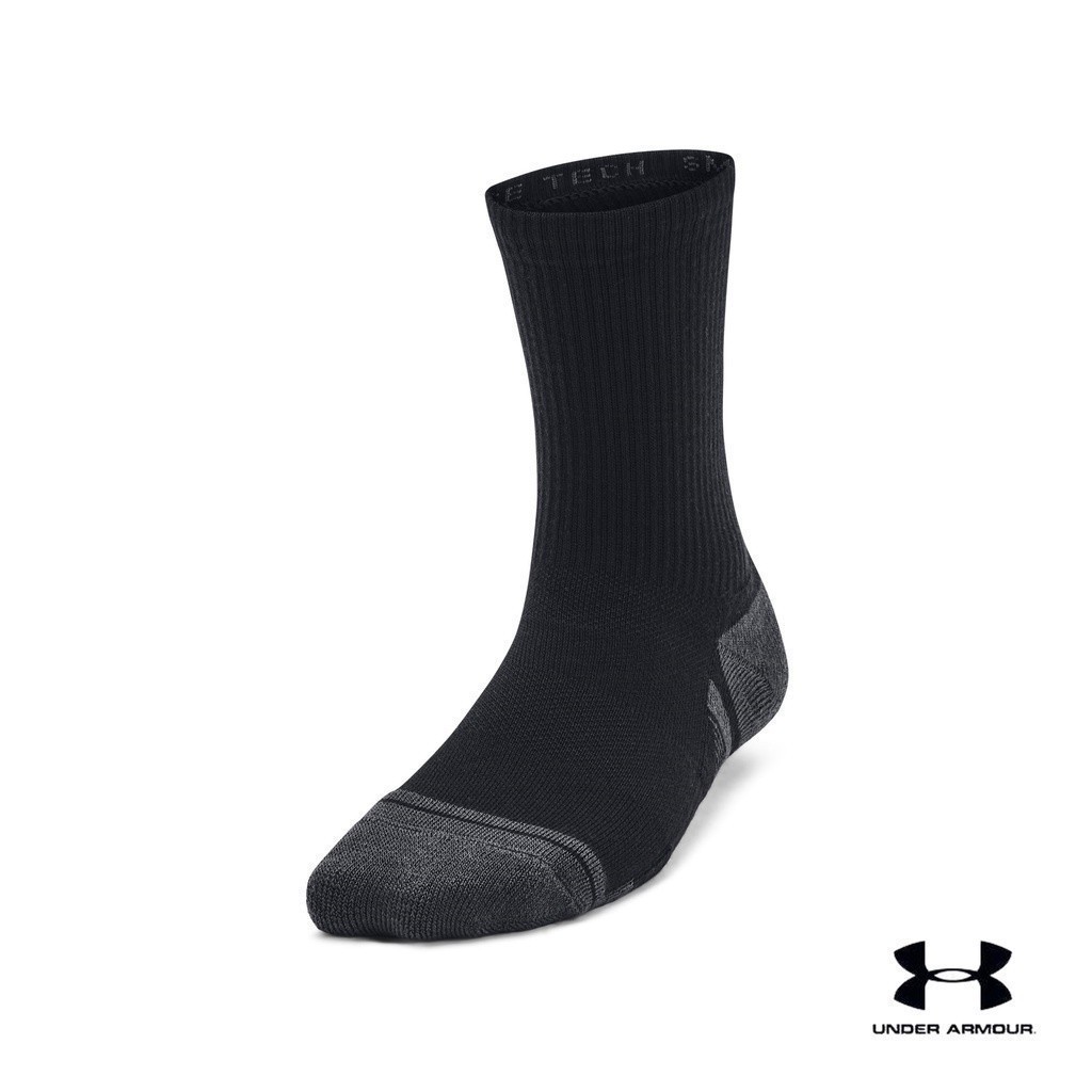 Under Armour Kids' UA Performance Tech 3-Pack Crew Socks