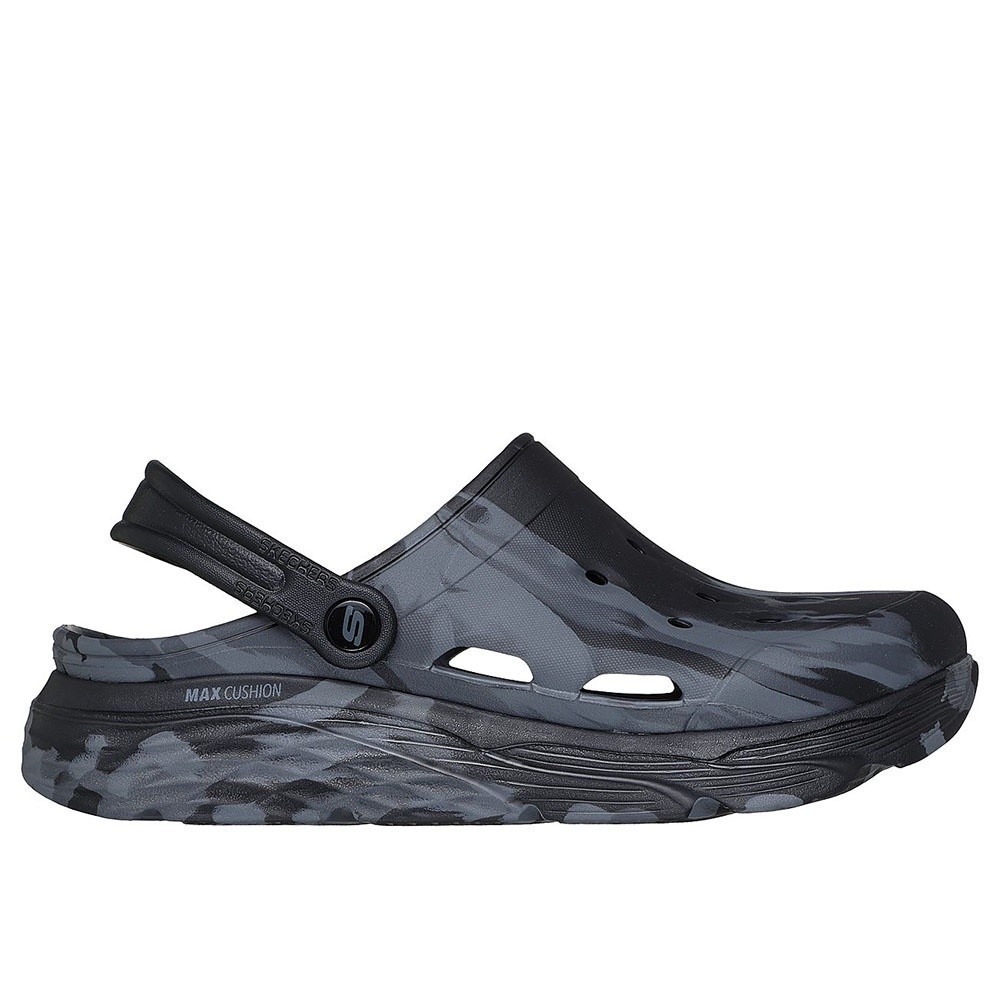 Skechers สเก็ตเชอร์ส รองเท้าผู้ชาย Men Foamies Max Cushioning Foamies Rugged Shoes - 243278-BKGY