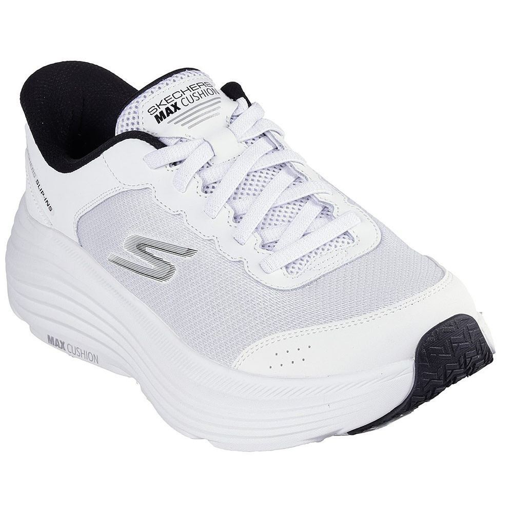 Skechers สเก็ตเชอร์ส รองเท้าผู้ชาย Men Slip-ins Max Cushioning Endeavour Cardiva Shoes - 220610-WBK Air-Cooled Goga Mat