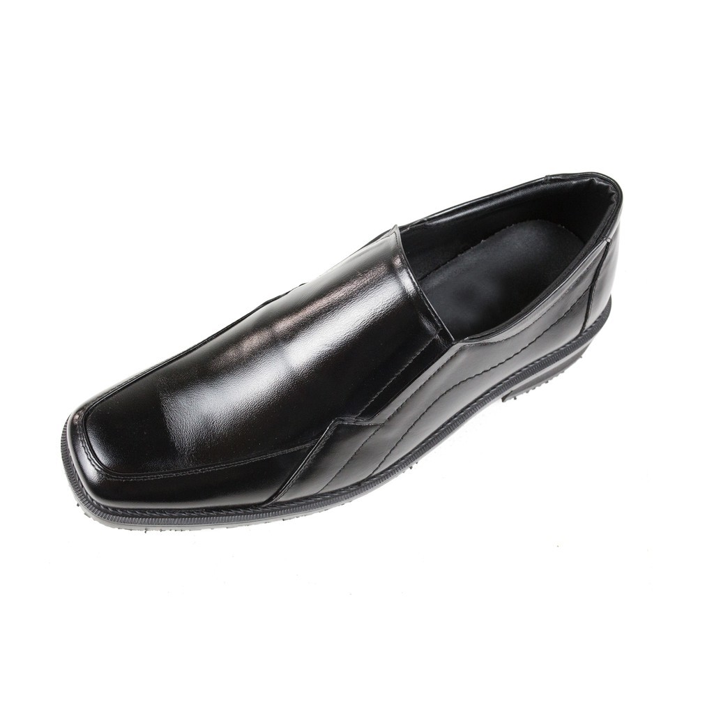 HEAVY SHOESรองเท้าทางการแบบสวม PB0876 BK