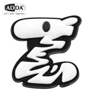 ADDA ตัวติดรองเท้า ลายการ์ตูน ตัวอักษรภาษาอังกฤษ A-Z รุ่น JB00A-Z