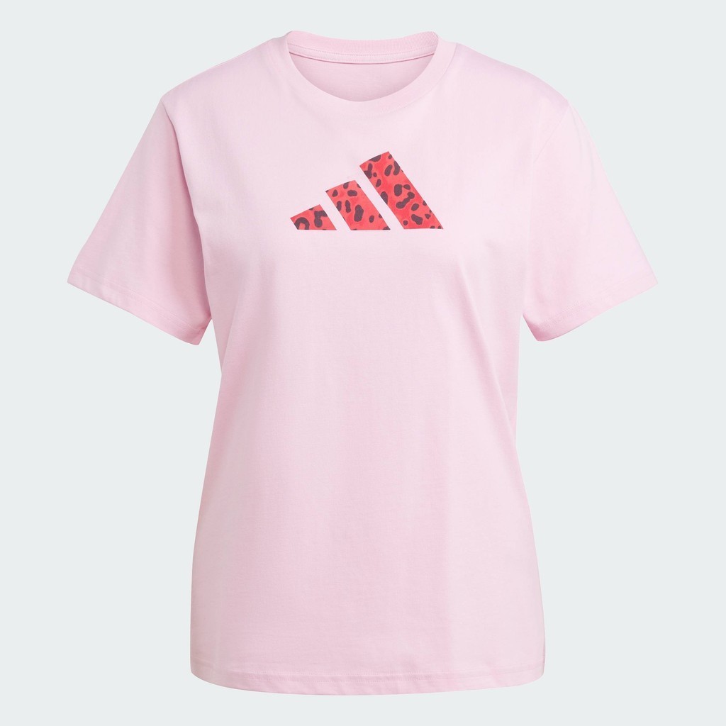 adidas ไลฟ์สไตล์ เสื้อยืดพิมพ์ลาย Future Icons ผู้หญิง สีชมพู JJ4123 ราคา ถูกที่สุด ดีลบีเคเค แกลเลอรีภาพที่ 5