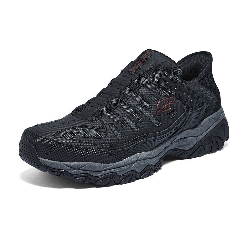 Skechers สเก็ตเชอร์ส รองเท้า ผู้ชาย Slip-ins Outdoor After Burn M.Fit Shoes - 237563-BKCC