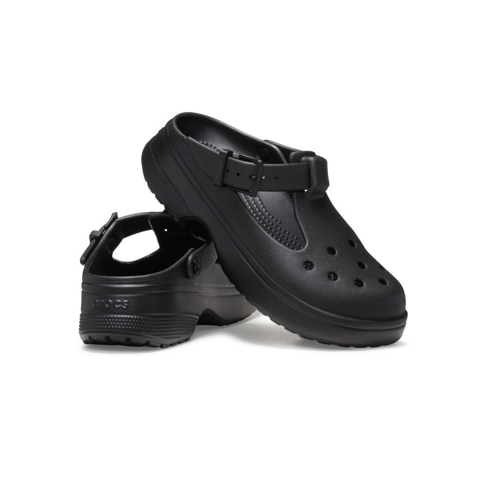 CROCS รองเท้าลำลองผู้ใหญ่ CLASSIC MARY JANE CLOG รุ่น 210581001 - BLACK