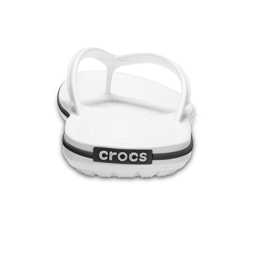 CROCS รองเท้าแตะผู้ใหญ่ CROCBAND FLIP รุ่น 11033100 - WHITE